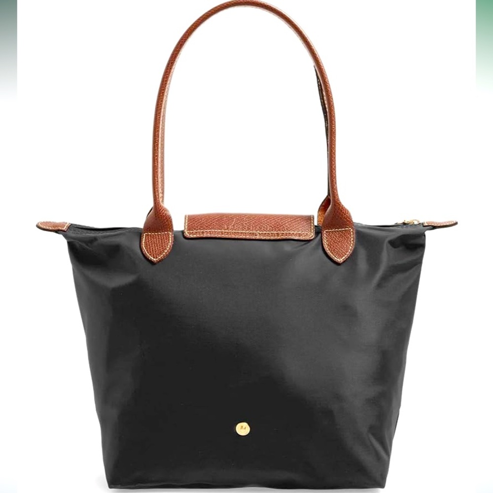 Longchamp 'Medium 'Le Pliage' Tote Shoulder Bag, Black - Picture 2 of 16